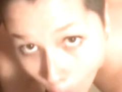 Tokii's First Blowjob; Cumshot On Pussy