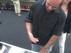 Pawn keeper fucking hard somebodys wife in the pawnshop