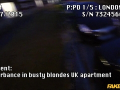 Megan in Banging the Blonde : Busty Blonde's Night In With The Cop - FakeCop