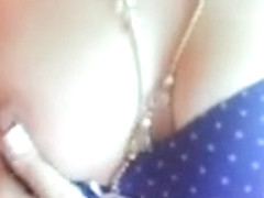 Hot amateur gives a stripshow