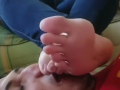 My face as her footstool ehile she plays videogames. Part 24