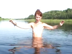 Play with Volga-river and Sun