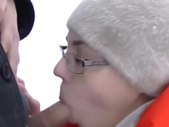 DEEPTHROAT AND CUMSHOT IN WINTER PARK