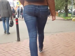 junior woman s wide ass