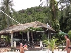 Tiffany in slut got her ass fucked in an outdoor sex scene