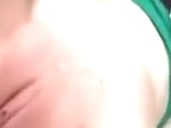 College teen gf Ginger Maxx anal try out