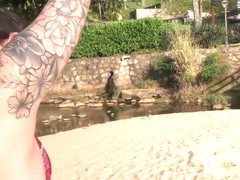 Putaria na Ilha - Boquete na Praia, sexo com vista pro mar e duas gozadas - Dread Hot