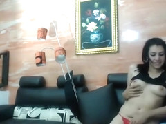 alelasexon demonstrates as she is yourself excites