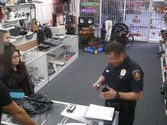 Two girls try to steal at the pawnshop and get pounded