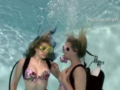 Scuba girl