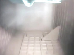 Imagine you are in toilet bowl spying girls pissing