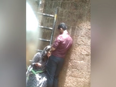 Today Exclusive -desi Lovers Out Door Romance And Blowjob Part 3
