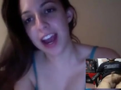 Sexy Slender Brunette With A Beautiful Smile Reveals Her Lo