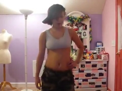 Incredible twerk livecam panty clip