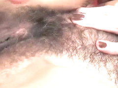 KAYSY on the plaid bed solo HAIRY BUSH VIDEO