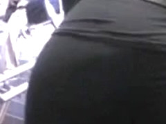 Candid Ass in Pants 04 (+slow motion)