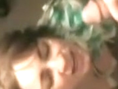 Brunette Cumshooted On Her Face