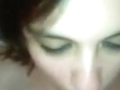 Incredible amateur POV, Brunette xxx clip