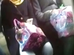Watching bulge in public (dickflash) - 2