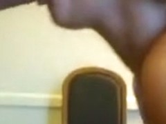 Oral Stimulation throat spunk flow and greater amount engulfing after