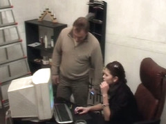 Pounding horny colleague
