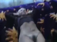 Ponytailed blonde girl with hairy pussy oral, cowgirl and doggystyle sex with facial cumshot in th.