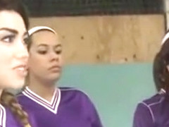 Threesome With Lesbos Giving Bj