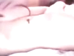 Chick spreads wide and gets fucked