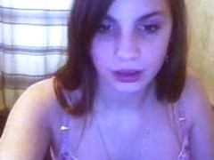 Doing a sexy dance for my webcam