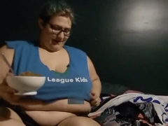 BBW Eating Fried Rice