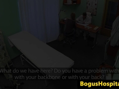 Amateur euro patient rammed from behind